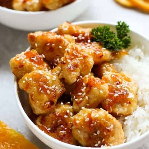 Baked Orange Chicken (Chinese takeout copycat) - Joyous Apron