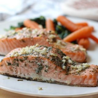 Garlic Butter Dill Salmon - Joyous Apron