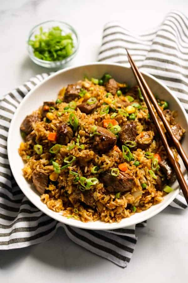 How To Cook Stir Fry Beef Rice - Beef Fried Rice Recipe Quick From ...