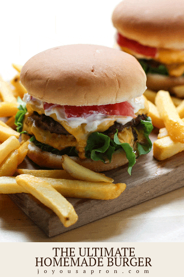 The Ultimate Homemade Burger Recipe Easy And So Flavorful