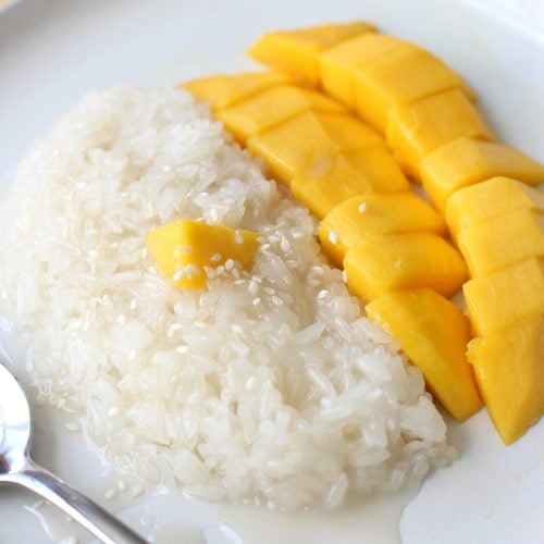 Mango Sticky Rice (a Thai Dessert!) - Joyous Apron