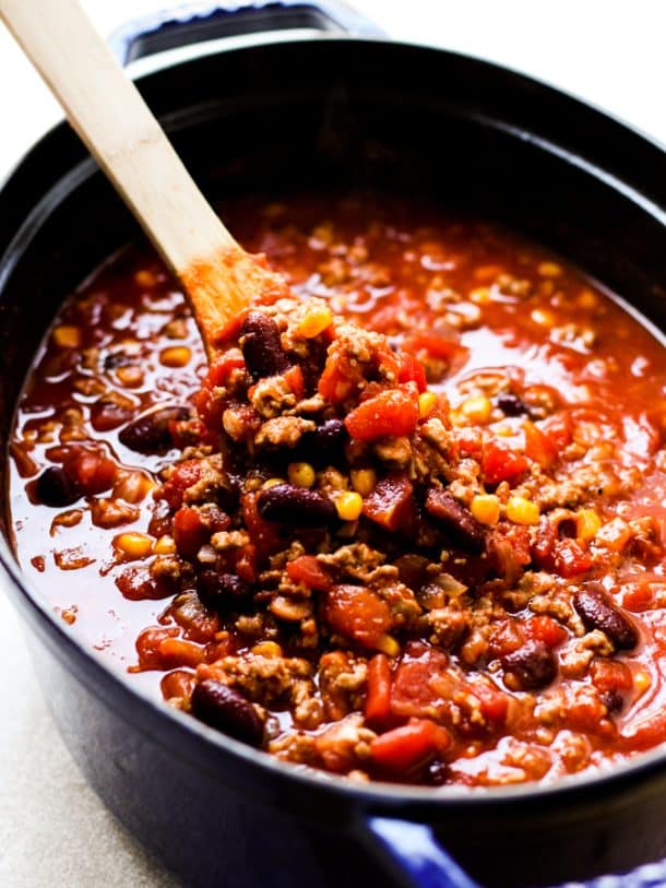 Healthy Turkey Chili (Simple + The BEST!) - Joyous Apron