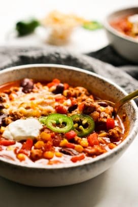 Healthy Turkey Chili (Simple + The BEST!) - Joyous Apron