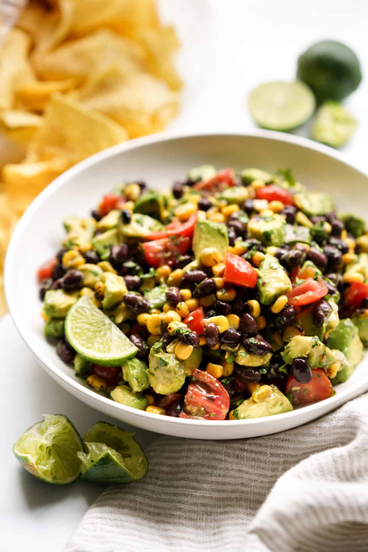 Avocado Corn and Black Bean Salsa - Joyous Apron