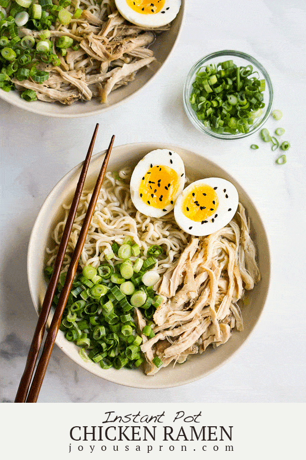 Instant Pot Chicken Ramen Super Easy Joyous Apron