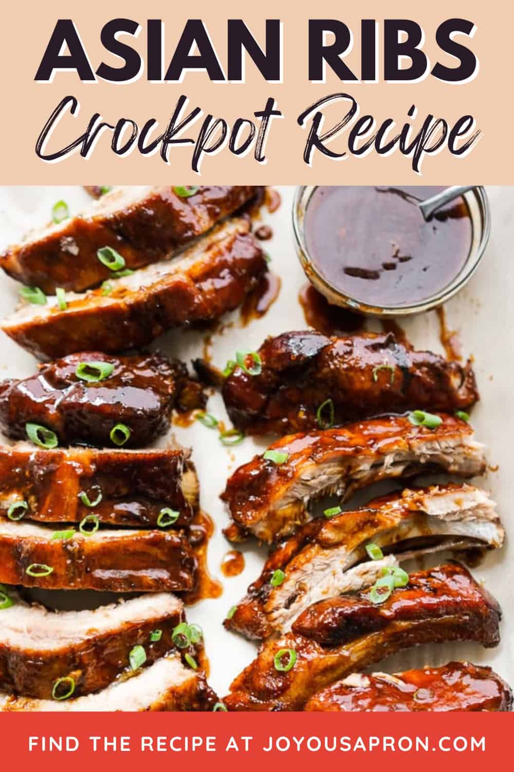 Slow Cooker Asian Ribs - Joyous Apron