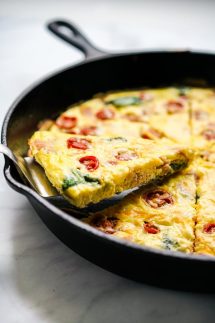 Easy Frittata Recipe (using Cast Iron Skillet) - Joyous Apron