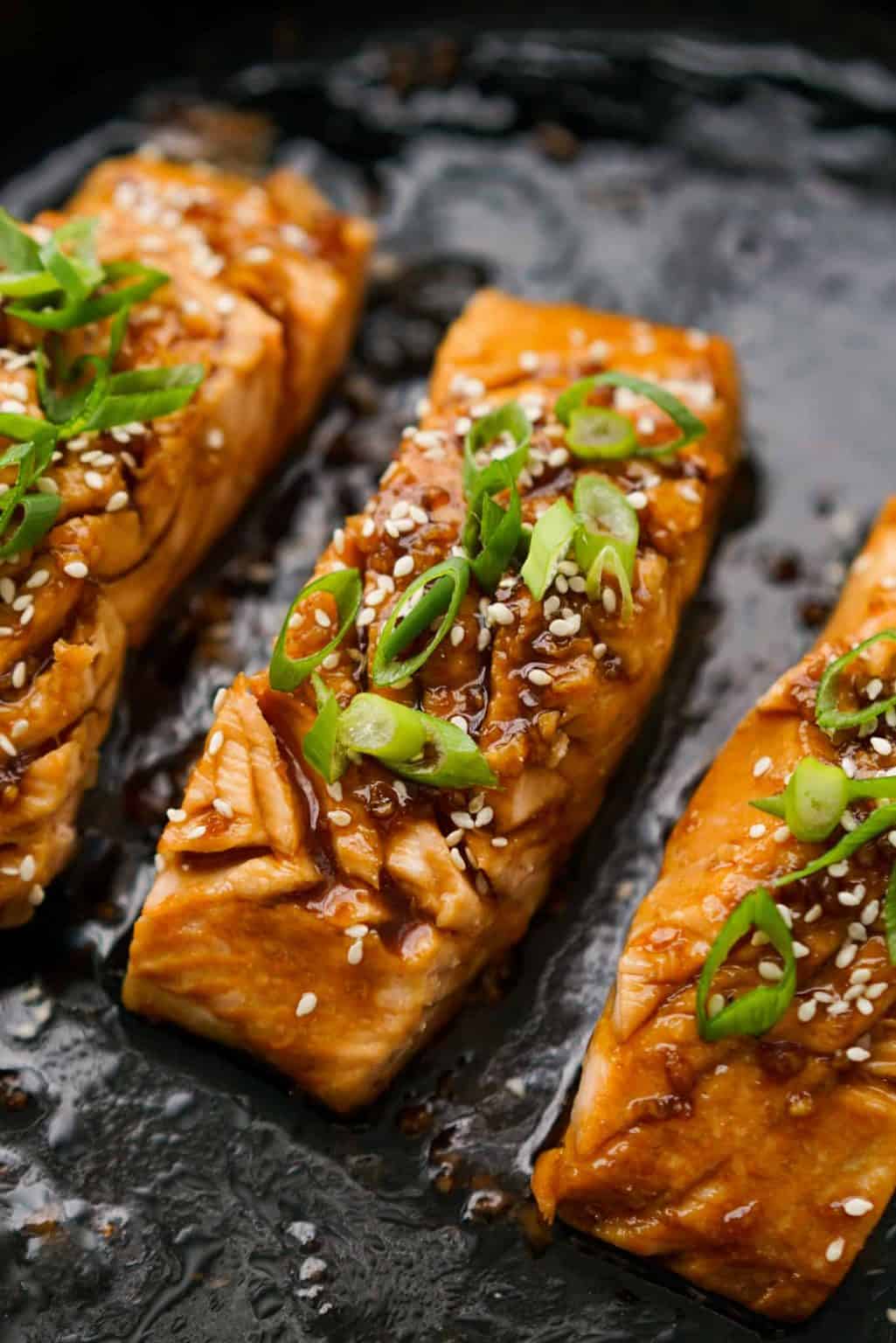 Teriyaki Glazed Salmon (20 minutes only!) - Joyous Apron