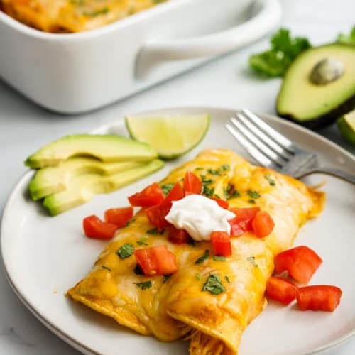 Instant Pot Chicken Enchilada - Enchilada Made Easy! - Joyous Apron