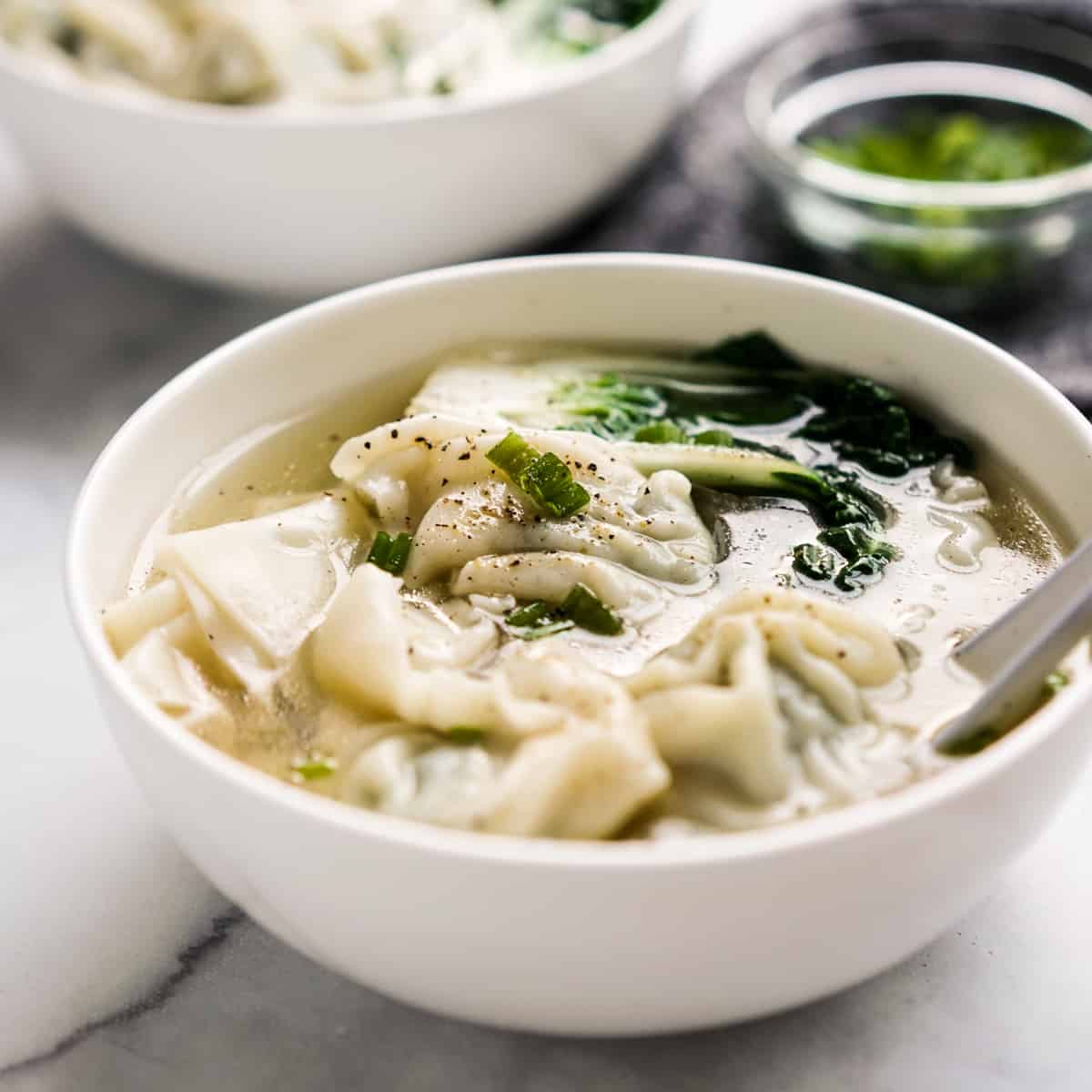 Easy Wonton Soup Recipe - How to Make Wonton Soup