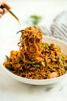 Tom Yum Fried Noodles - Joyous Apron