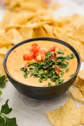 Easy Queso Recipe (Velveeta Rotel Queso) - Joyous Apron