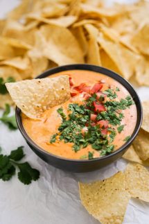 Easy Queso Recipe (Velveeta Rotel Queso) - Joyous Apron