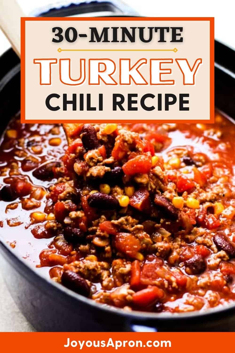 Healthy Turkey Chili (Simple + The BEST!) - Joyous Apron