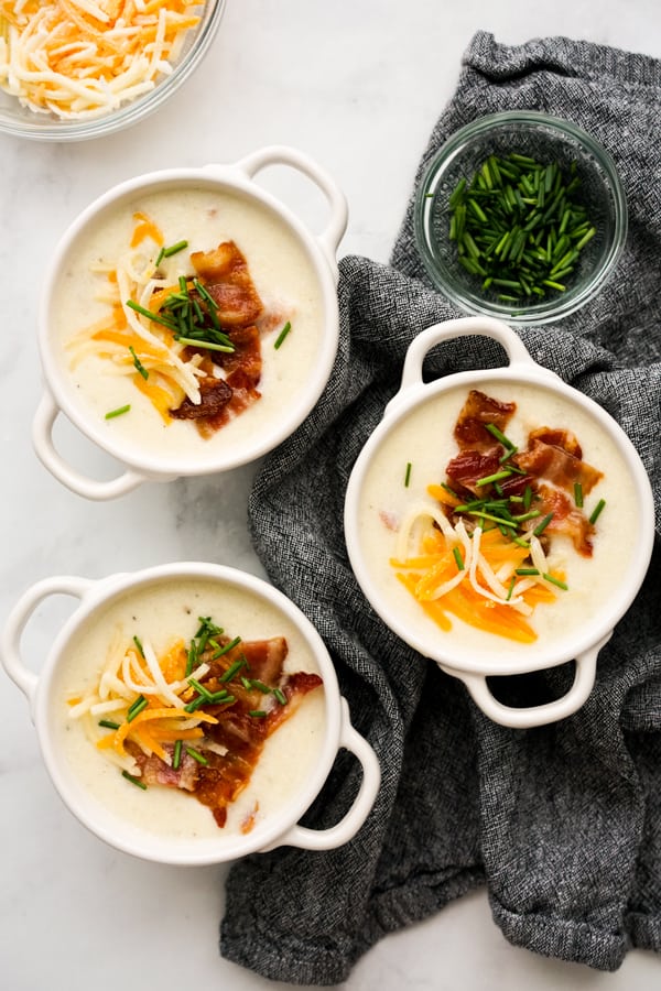 Creamy Potato Bacon Soup - Joyous Apron