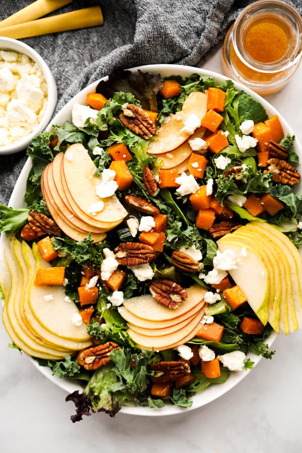 Fall Harvest Salad - Flavor the Moments