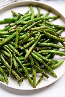 Asian Style Green Beans - Joyous Apron