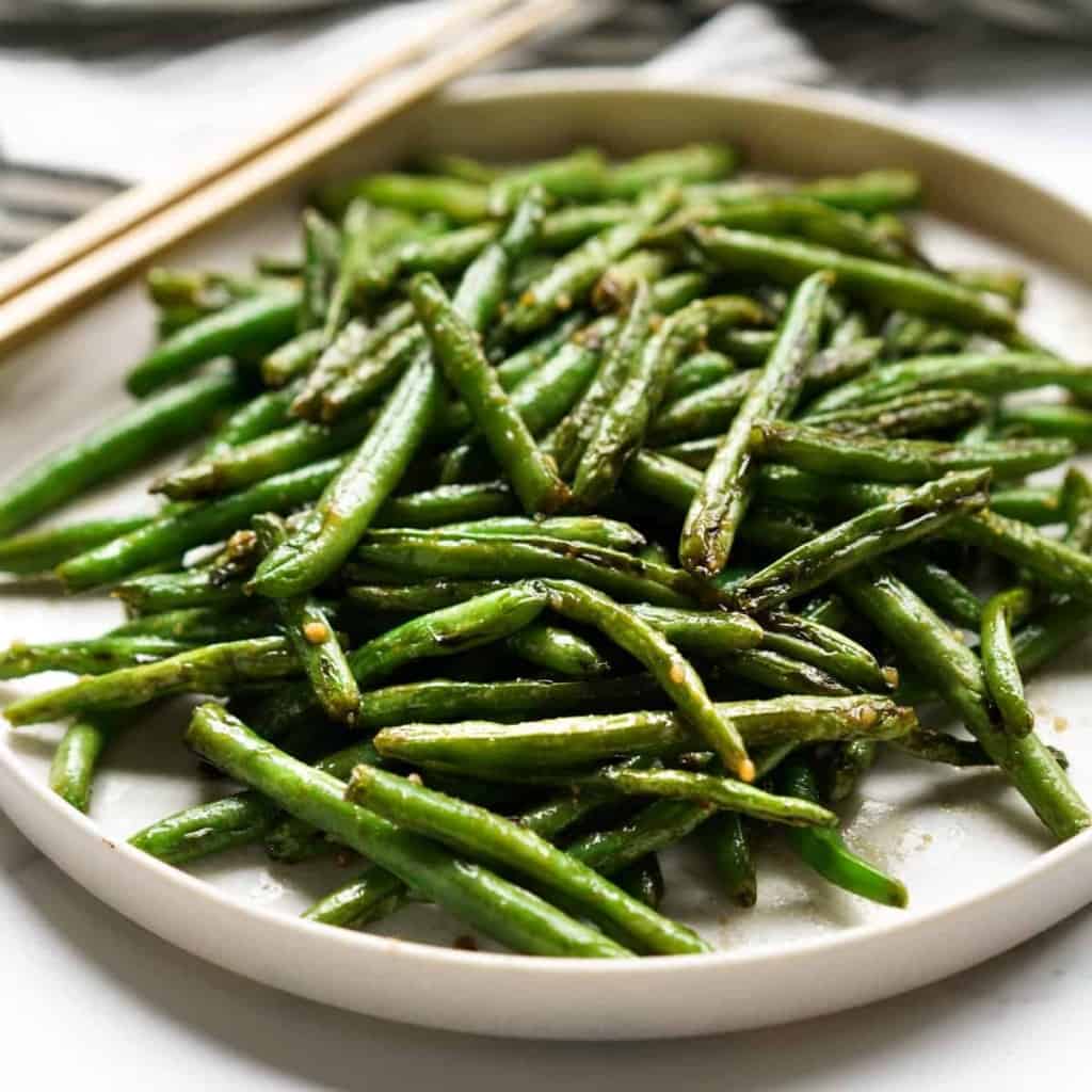 Asian Style Green Beans - Joyous Apron