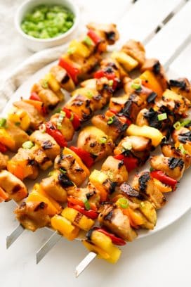 Teriyaki Chicken Skewers - Joyous Apron