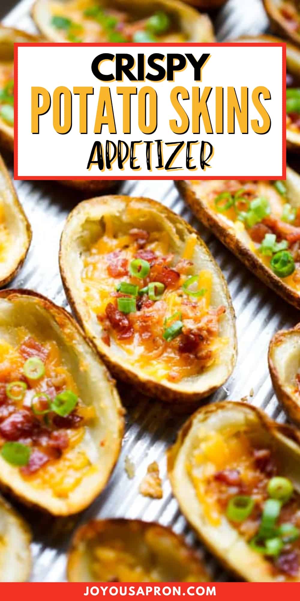 Crispy Baked Potato Skins - Joyous Apron