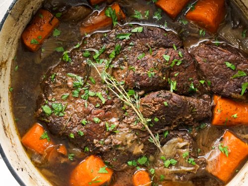 The Best Pot Roast in the Oven