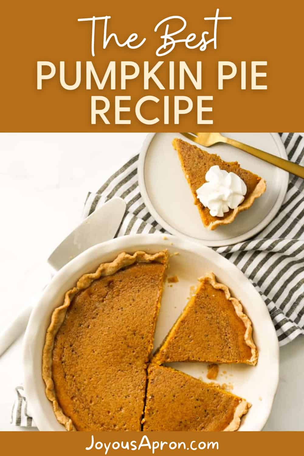 Pumpkin Pie with Sweetened Condensed Milk - Joyous Apron