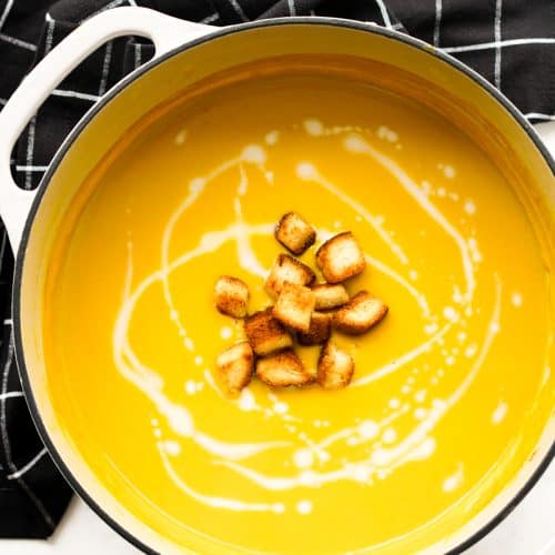 Curried Butternut Squash Soup