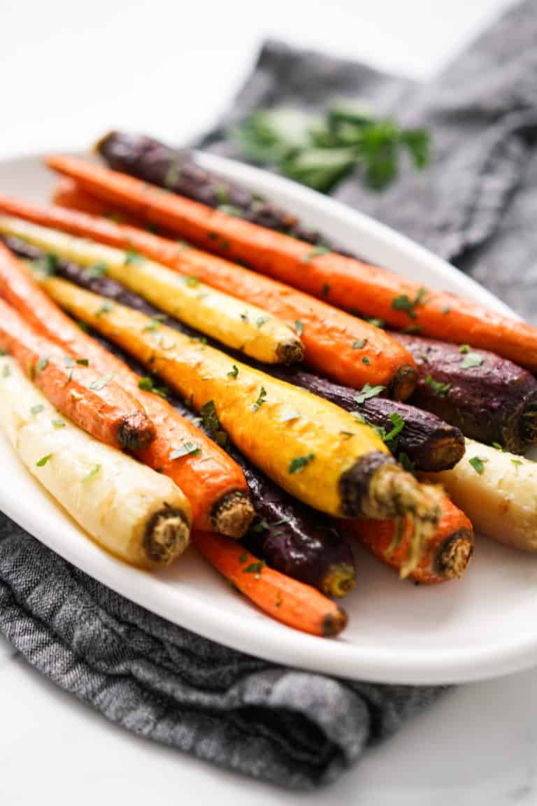 Roasted Whole Carrots - Joyous Apron