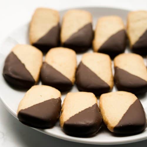 Chocolate Dipped Shortbread Cookies, 46% OFF