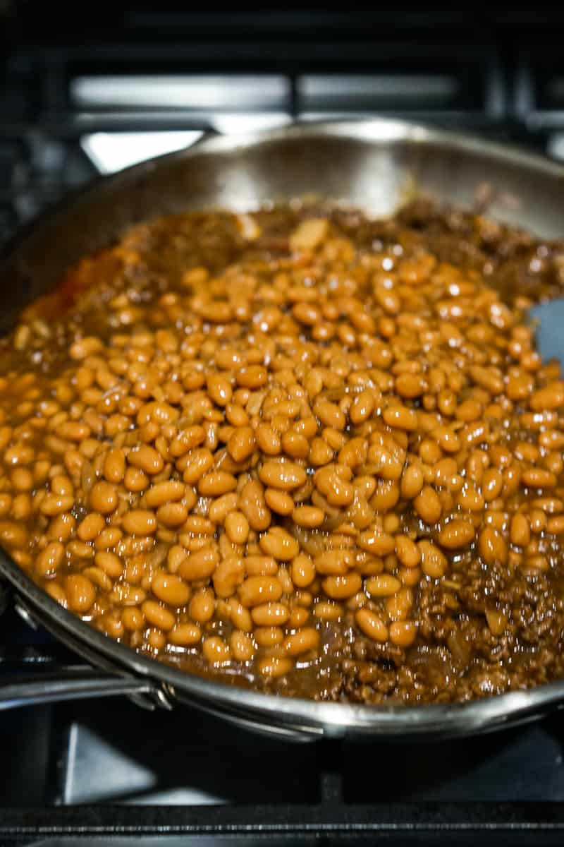 Bbq Baked Beans With Ground Beef Joyous Apron