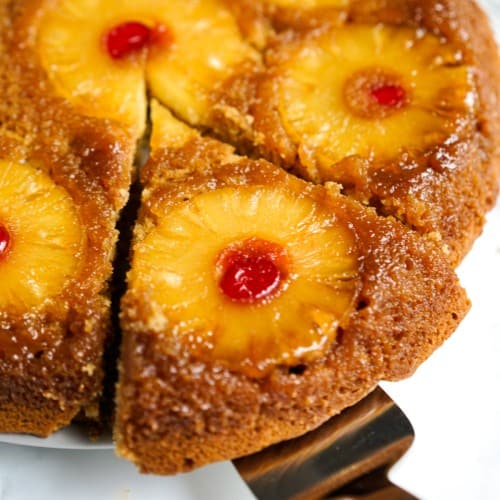 Skillet Pineapple Upside-Down Cake - Golden Barrel Recipe