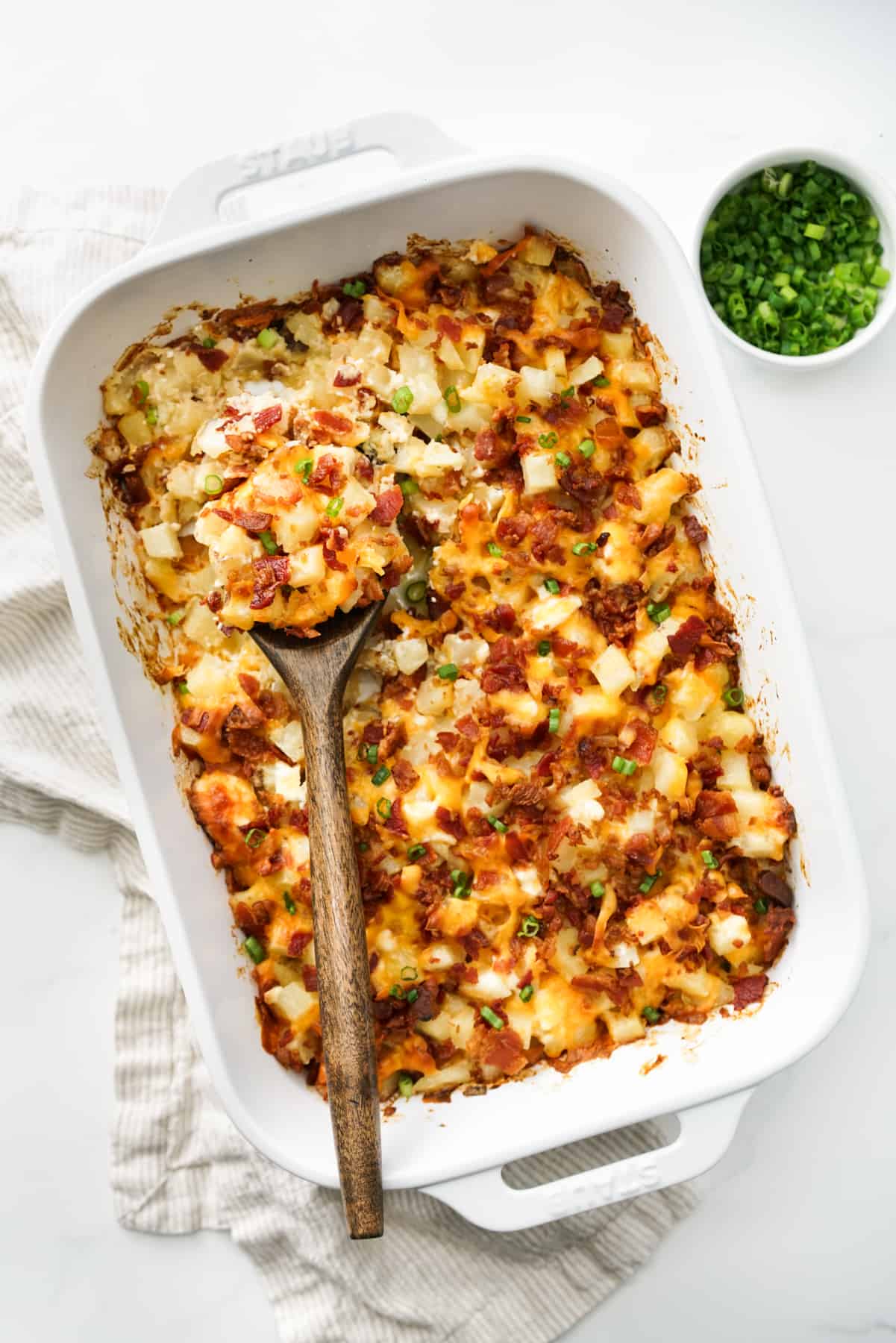 Baked Potato Casserole - Joyous Apron