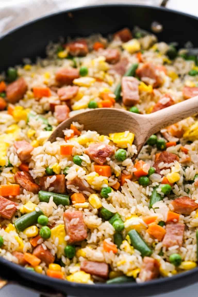 Spam Fried Rice - Joyous Apron