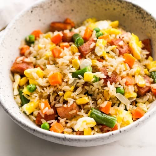 Spam Fried Rice - Joyous Apron