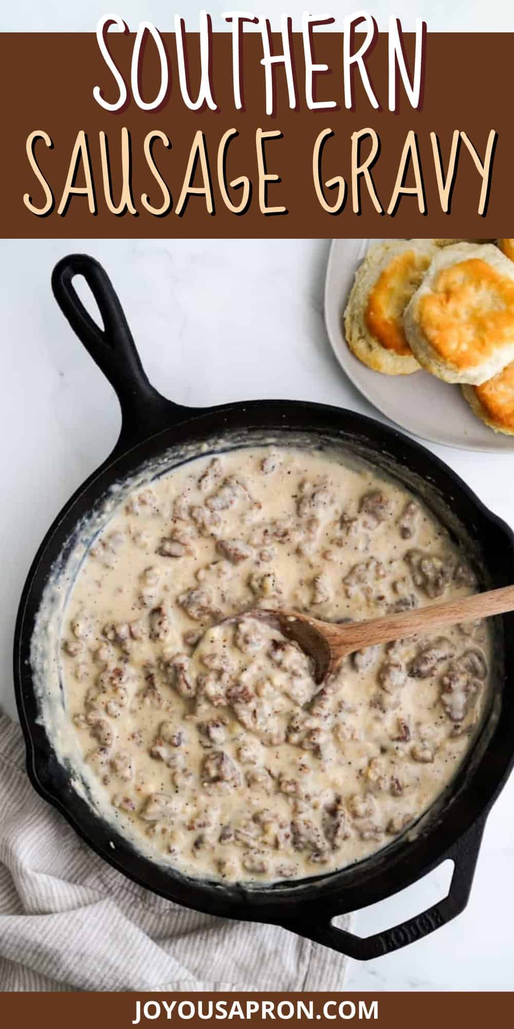 Southern Sausage Gravy - Joyous Apron