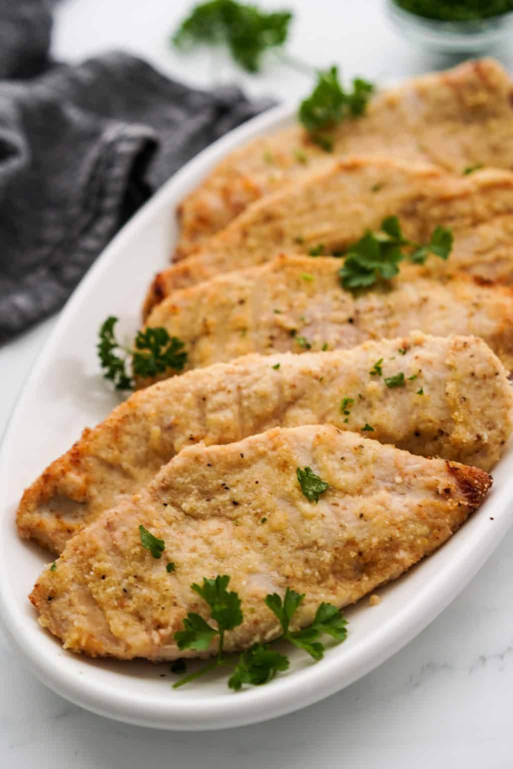 Baked Chicken Cutlets - Joyous Apron